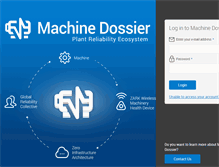 Tablet Screenshot of machinedossier.net